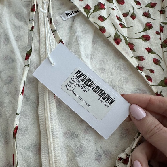 Reformation Vivianne Dress - Marion NWT - Picture 7 of 8